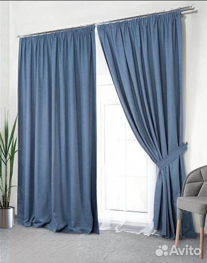 Шторы Канвас новые комплект 8 расцветок