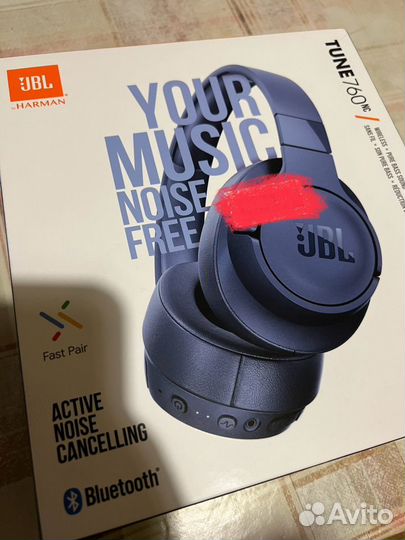 Беспроводные наушники jbl tune 760nc