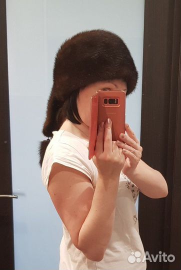 Шапка норковая