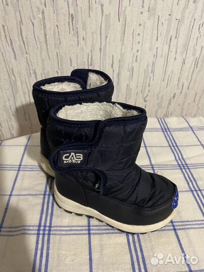 Утепленные сапожки