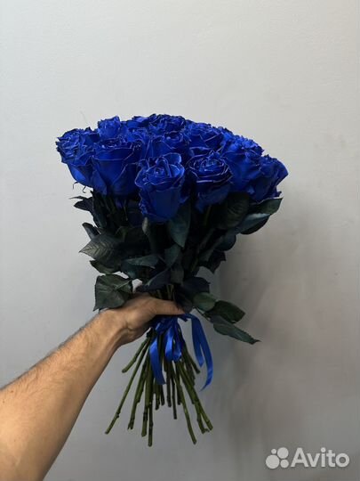 Синие розы доставка цветов 24
