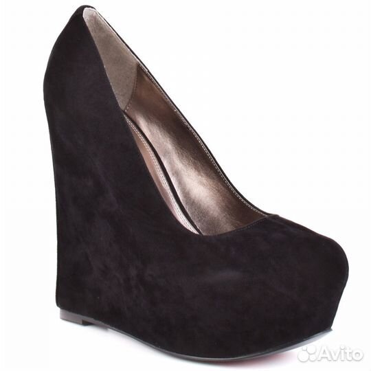 Замшевые туфли