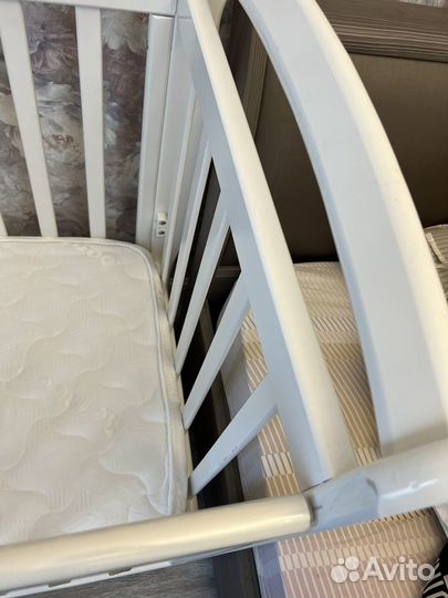 Кроватка Гандылян с матрасом