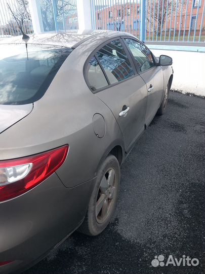 Бампер передний renault fluence 1 2012