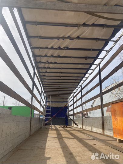 Тент и каркас для полуприцепа schmitz