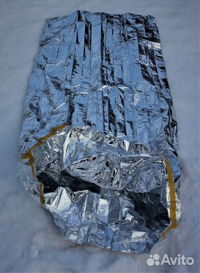 Термо спальный мешок для экстренных ситуаций