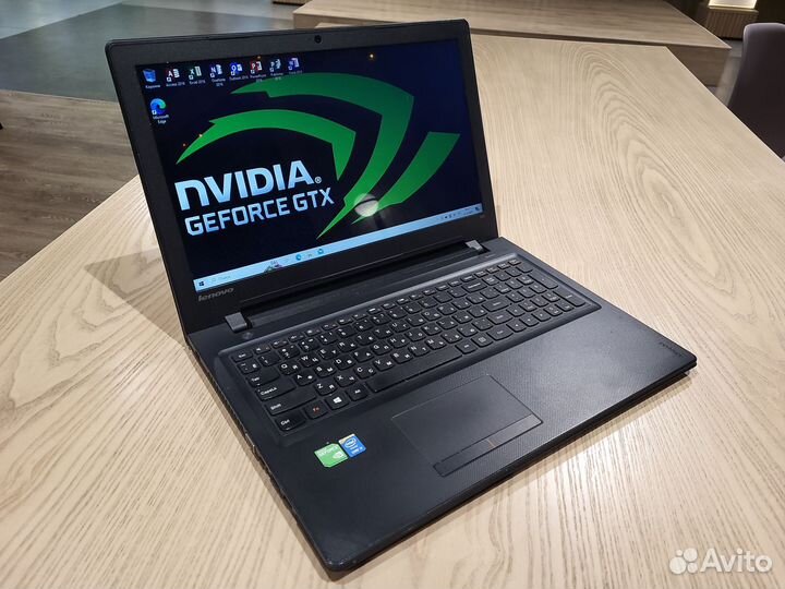 Игровой ноутбук Lenovo/ GeForce 920/ 4 ядра/ SSD