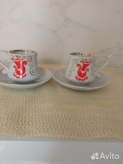 Чашка с блюдцем СССР