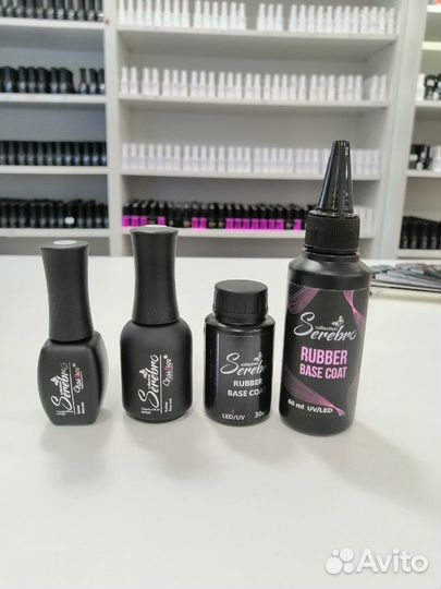 Serebro Базовое покрытие Rubber Base 30 мл