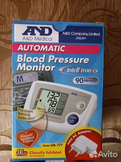 Тонометр с адаптером
