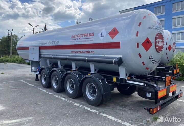 Полуприцеп газовоз GT7 ППЦТ-48, 2024