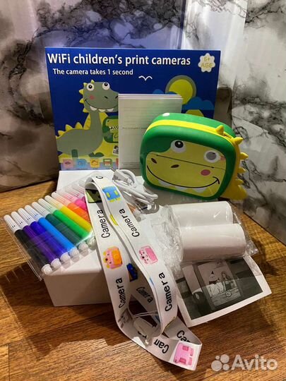 Детский фотоаппарат моментальной печати