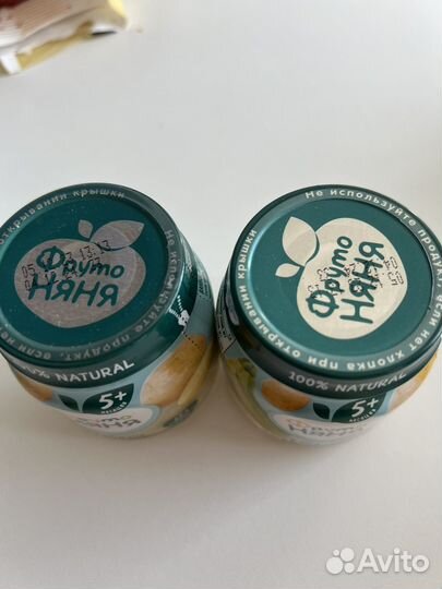 Пюре фрутовые и овощные