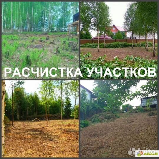 Расчистка участка в Клину