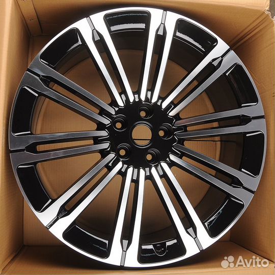 Диски на Range Rover Sport, Discovery, Defender, Land Rover Anzoo H941D 9.5x22/5x120 D72.6 ET49 MB л