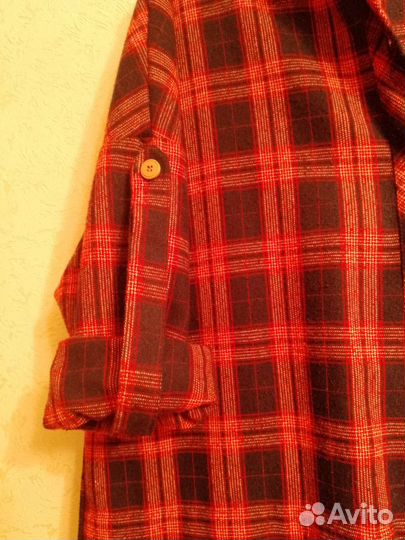 Теплая рубашка