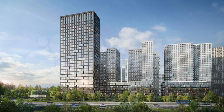 3-к. апартаменты, 76,7 м², 24/31 эт.