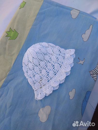 Вязаная панама