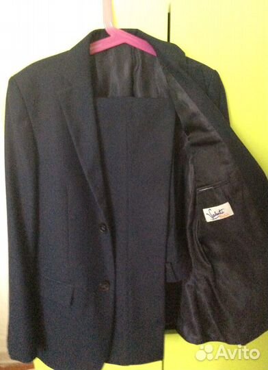 Пиджак и брюки для мальчика. Рост 140