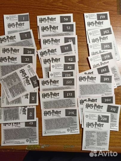 Наклейки panini Гарри Поттер