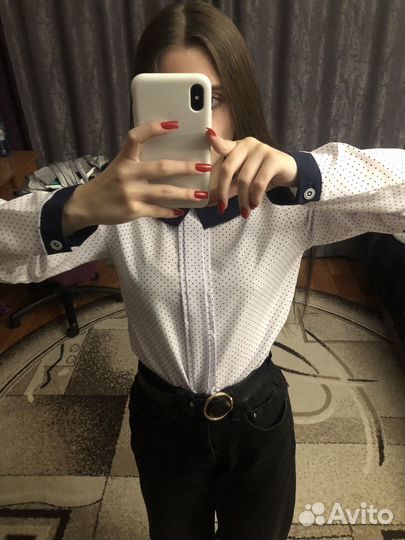 Блуза для девочки школьная