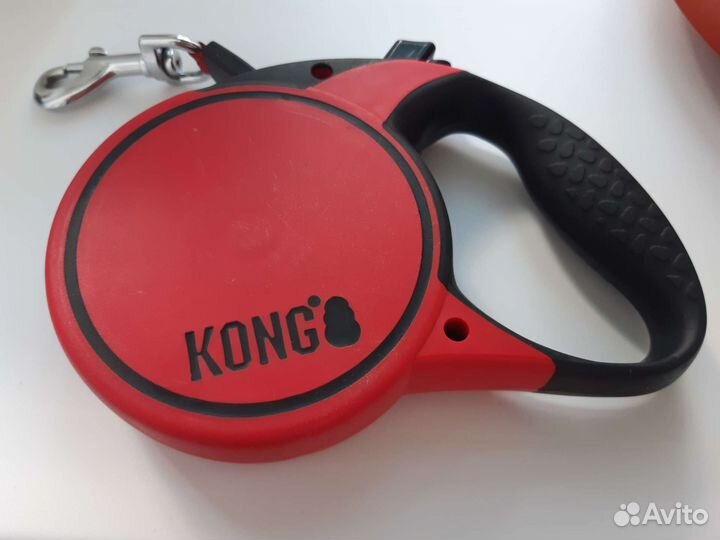 Поводок рулетка для собак Kong Terrein до 20кг