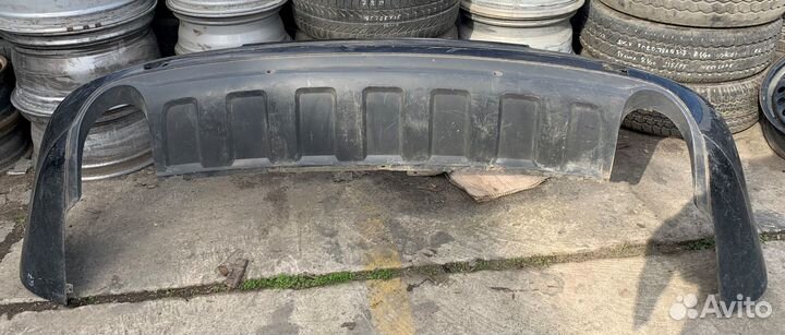 Б/У Спойлер заднего бампера Audi Q7 2005