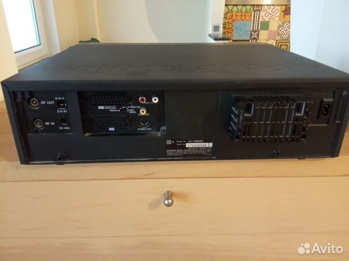 Видеомагнитофон S-VHS panasonic NV-HS800EE