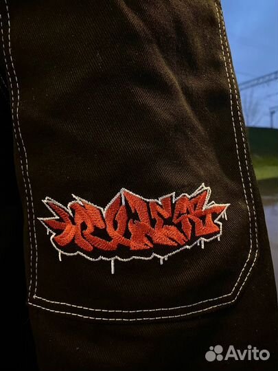 Очень Широкие Джинсы Трубы jnco type 3pm sk8