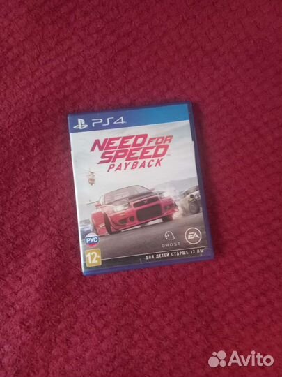 Диск PS4 Need for speed payback