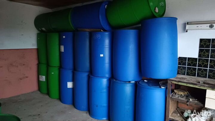 Бочка пластиковая 200 литров бу