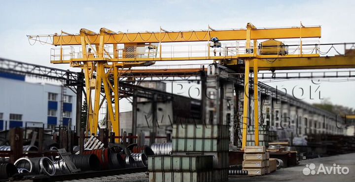Кран козловой без посредников. Лизинг без пв