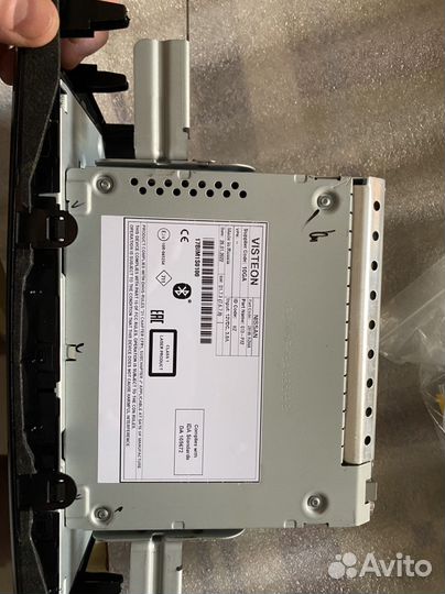 Штатное головное устойство на nissan qashqai