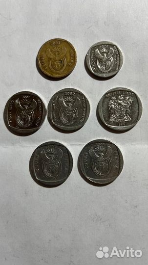 Монеты Южно-Африканская республика юар