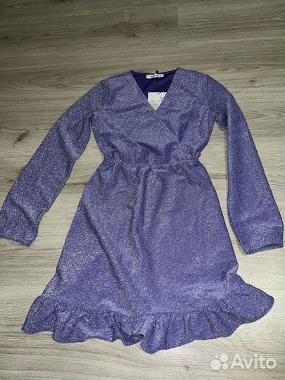 Платье для девочки с блестками
