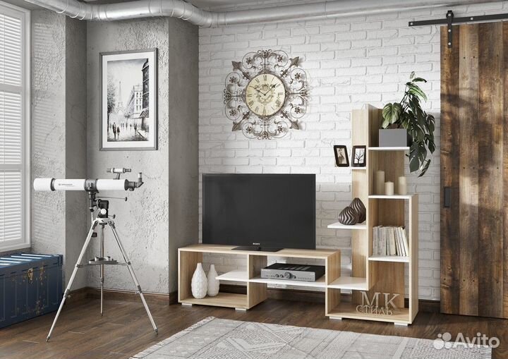 Стенка гостиная,тумба под тв Соло-14