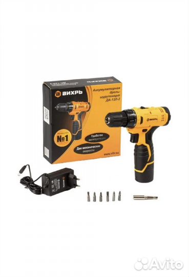 Дрель-шуруповерт аккум. да-12Л-2 