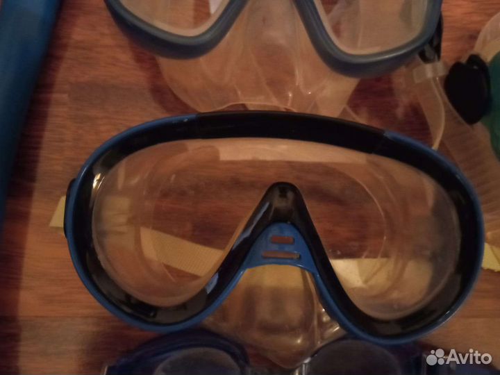 Маска подводная, очки трубка