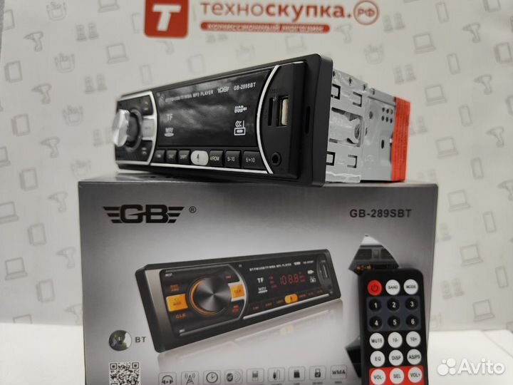Автомагнитола GB-289SBT Bluetooth White