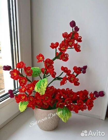 Композиция из бисера