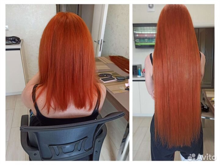 Ультразвуковое микронаращивание волос люкс класса