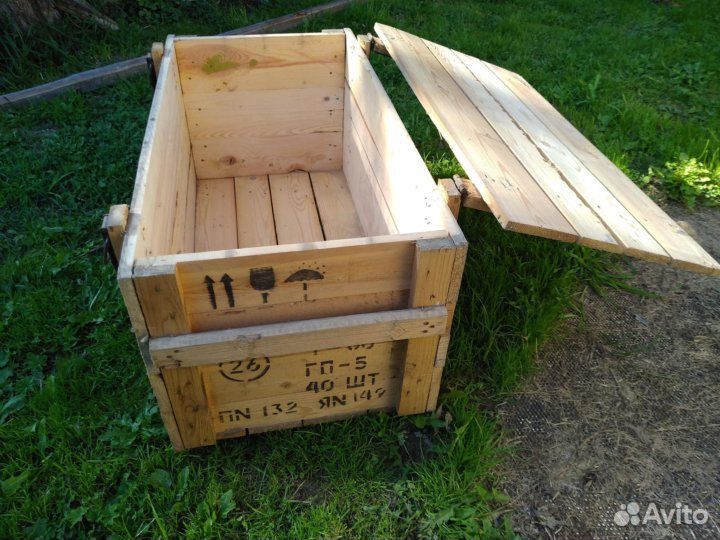 Ящик деревянный