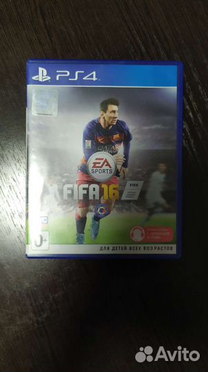 Игра FIFA 16 на ps4