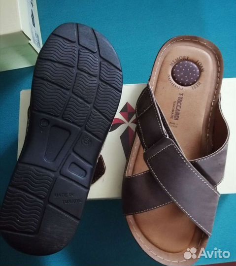 Новые шлепанцы мужские