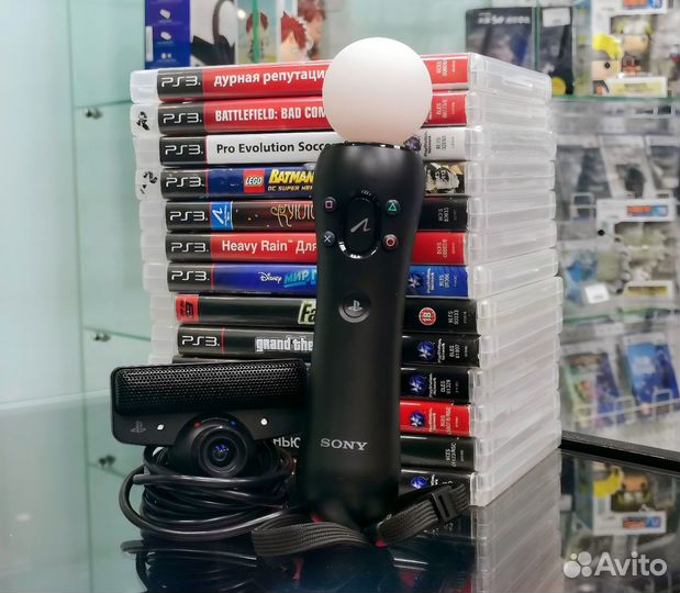 PS Move + камера