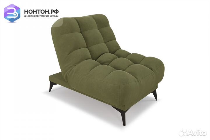 Кресло клик-кляк Арно велюр зеленый