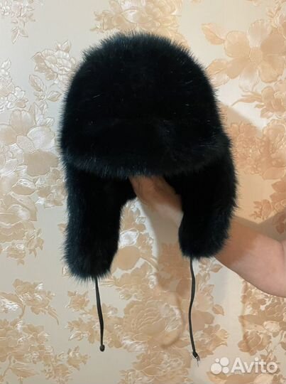 Шапка норковая детская