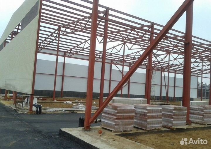 Быстровозводимые здания, ангары, склады