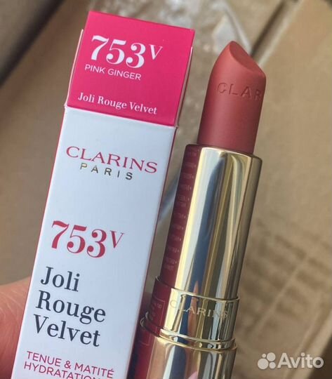 Clarins помада 753v