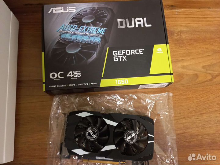 Видеокарта gtx 1650 4gb